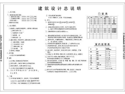  两层别墅CAD施工图 