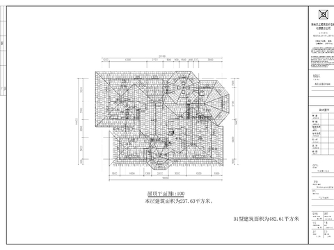  兩層別墅CAD施工圖 