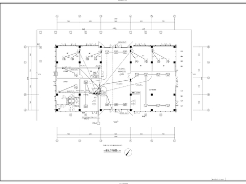 售楼部电气平面图 