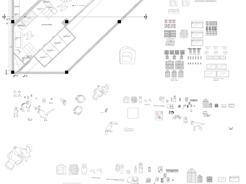  宠物用品CAD图库 