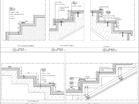  台阶详图CAD施工图 