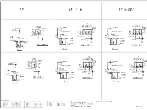  集水井cad大样图 