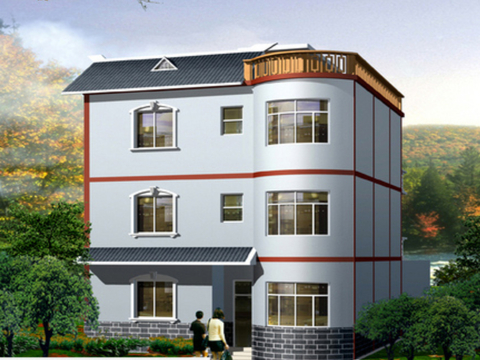  三層自建房cad施工圖 