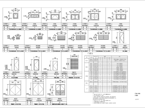  場館給排水施工圖cad通用大樣圖 