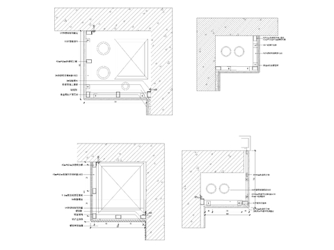  室内包管节点大样图 