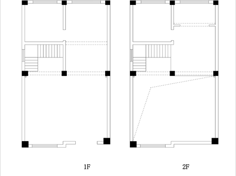  四层家居CAD平面图 
