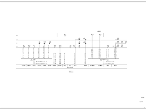  某小学新建工程装修 电气cad平面图 