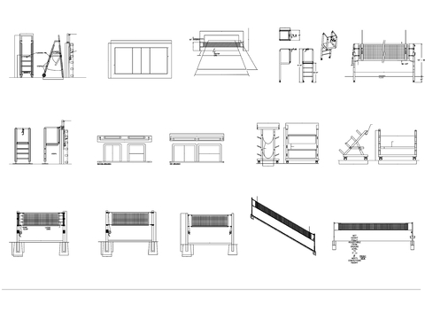  排球球网CAD图库 