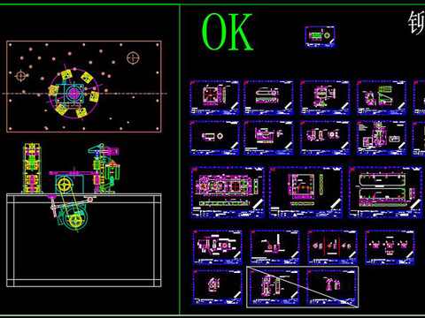  打螺丝机CAD图库 