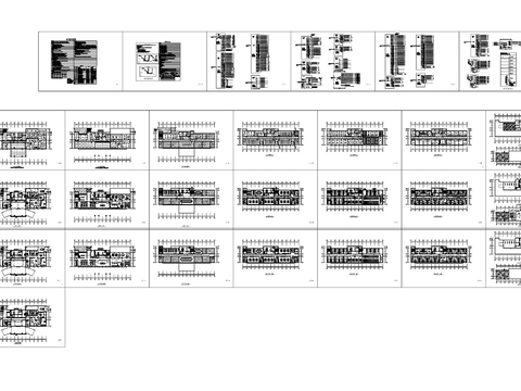  某地派出所扩建工程电气cad平面图 