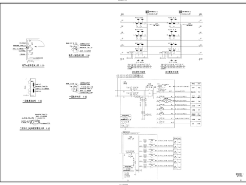  住宅楼电气设计cad平面图 