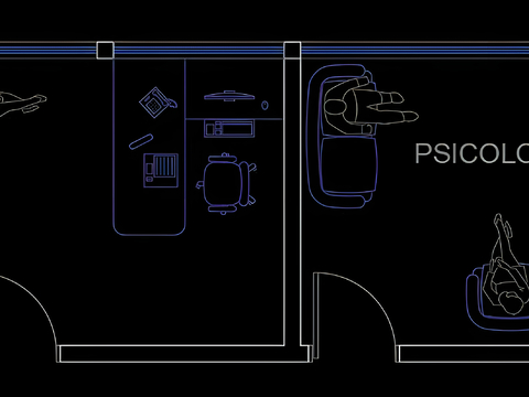  医疗室cad平面图 