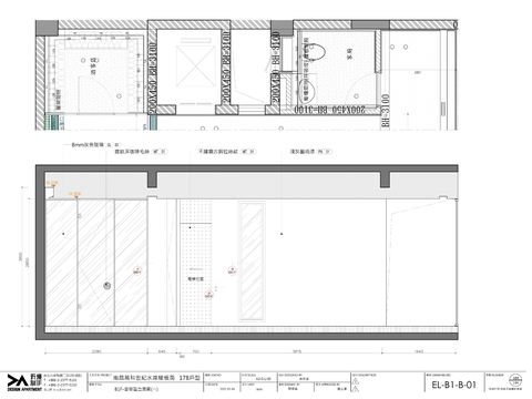  四层联排别墅CAD平面图 