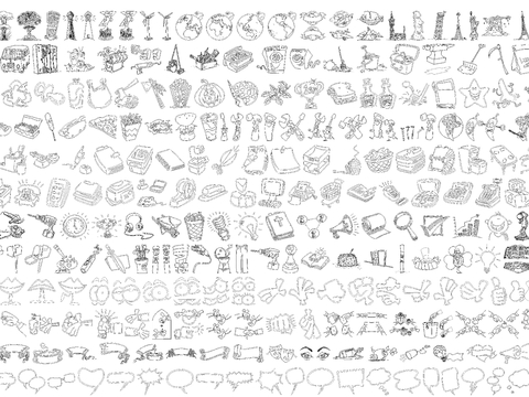  网红装饰摆件CAD图库 