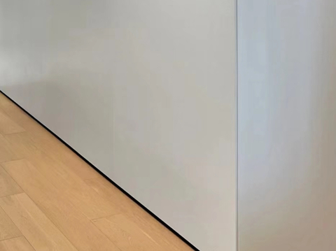  2024极窄隐形踢脚线cad节点详图 