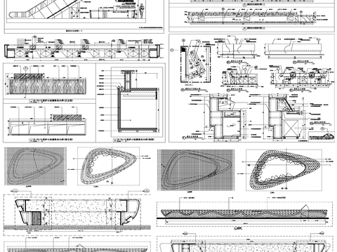  服务台 接待台 总台 服务台剖面图 接待台cad大样图 