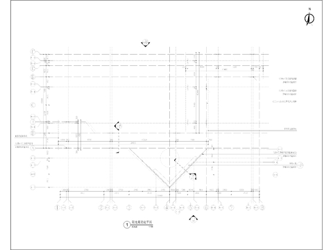  阳光廊架cad大样图 