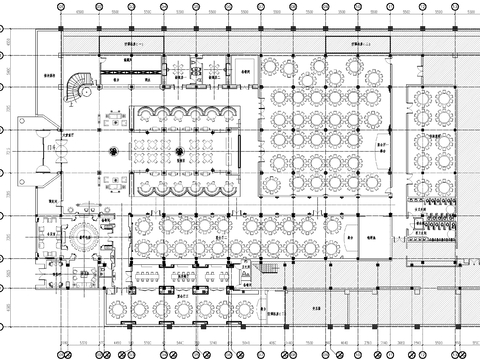  餐饮店空调CAD施工图 