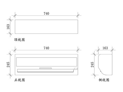 LG挂机空调 室内空调 挂壁式空调 LG 冷暖空调 节能空cad大样图 