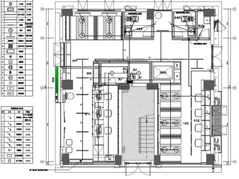  公寓共享公区 电气CAD施工图 