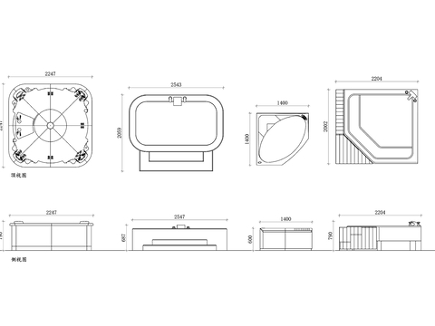  按摩浴缸尺寸 按摩浴缸价格 按摩浴缸品牌 按摩浴缸安装cad大样图 