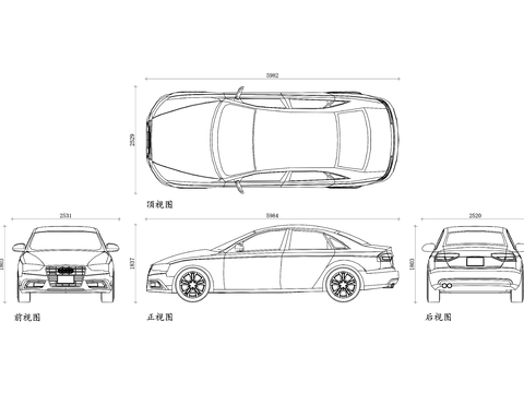  奥迪A4价格 奥迪A4配置 奥迪A4评测 奥迪A4图片 奥迪cad大样图 
