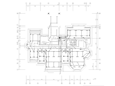  会所电气 幼儿园电气 商业建筑电气 别墅电气 商业电气cad施工图 