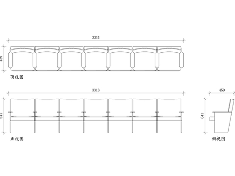  剧院座位设计 剧院座位布局 剧院座位材质 剧院座位舒适度cad大样图 