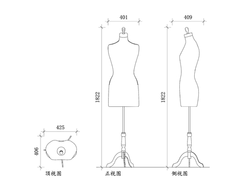  礼服馆礼服设计 礼服馆礼服风格 礼服馆礼服材质 礼服馆礼服尺cad大样图 