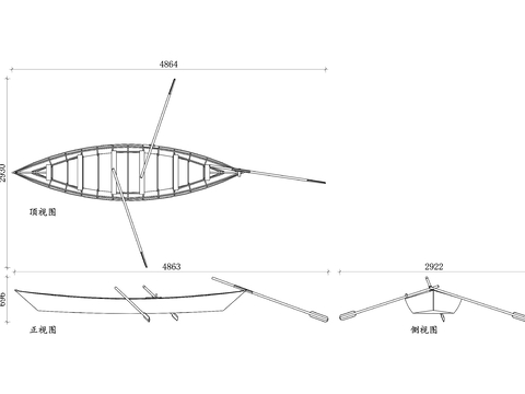  划艇设计 划艇结构 划艇材质 划艇性能 划艇细节cad大样图 