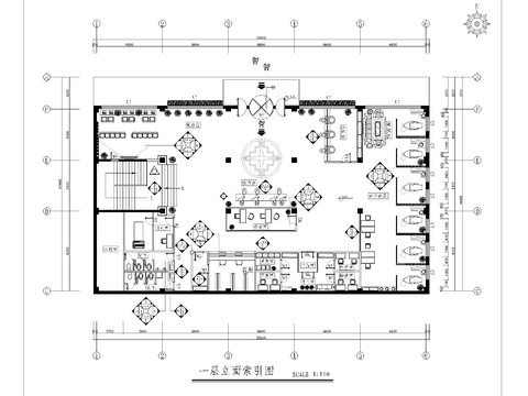  牙科醫(yī)院CAD施工圖 
