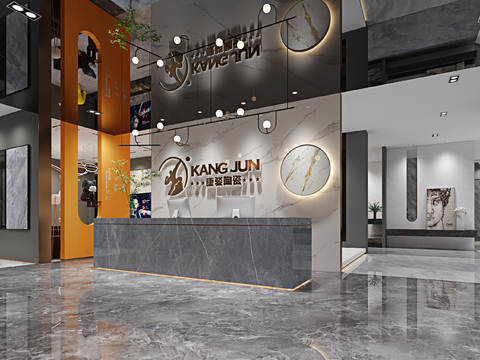  400平瓷砖店CAD平面图 