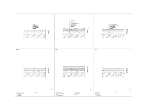  磨光石材节点大样图 