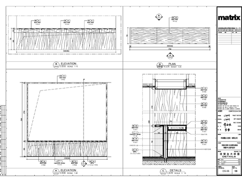  收银台节点大样图 