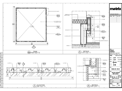  模型台节点大样图 