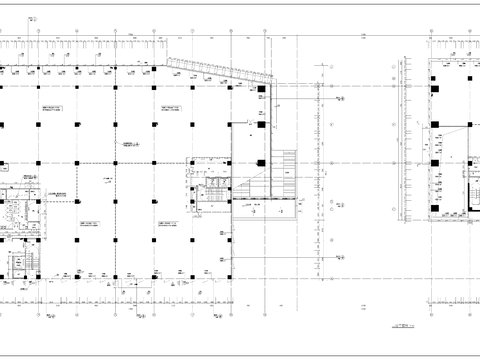  研发丙类高层厂房建筑cad大样图 