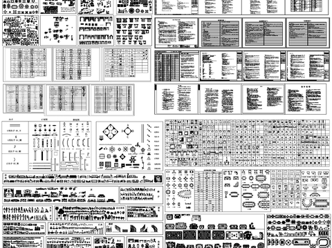  常用CAD素材图库 