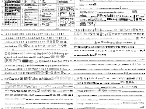  装修设计素材CAD图库 