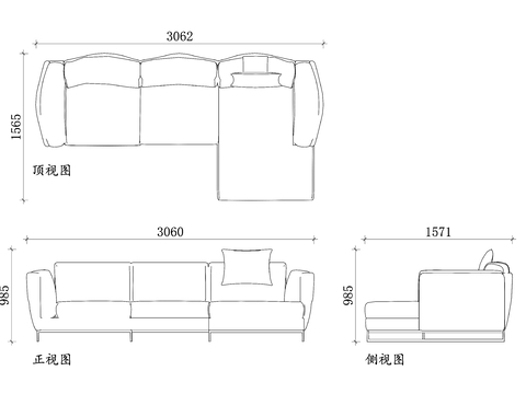  软质沙发平面图 沙发结构图 沙发设计图 软质布局图 沙发细节cad大样图 