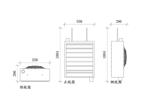  现代蒸汽加热器 平面图 高效加热 能源节约 安全可靠cad大样图 