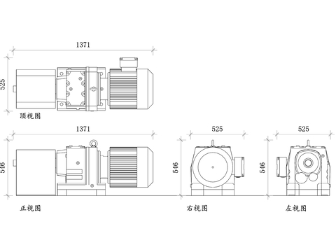  现代增压泵 平面图 强大性能 安装简便 节能环保cad大样图 