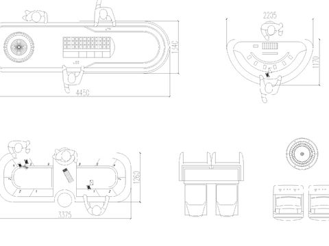  赌桌堵台赌城cad图库 