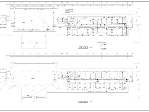  6层办公楼电气CAD施工图 