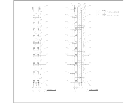  综合楼电梯节点大样图 