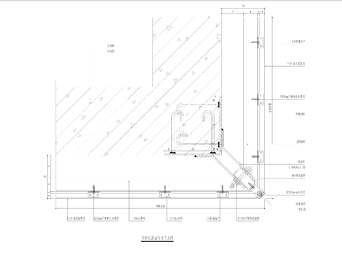 铝塑板详图节点大样图 