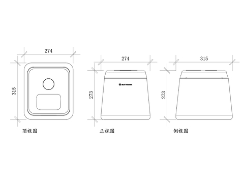  便携式制冰机cad图库 