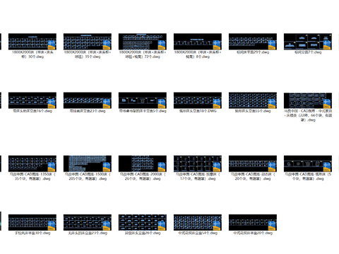  马良图库—床品 