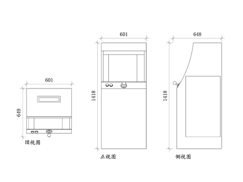  吃豆人街机cad图库 