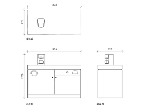  辦公室咖啡機(jī)cad圖庫 