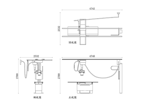  飞利浦X光机cad图库 